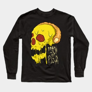 Death By Pizza Long Sleeve T-Shirt